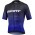RACE DAY Radtrikot kurzarm schwarz/blau