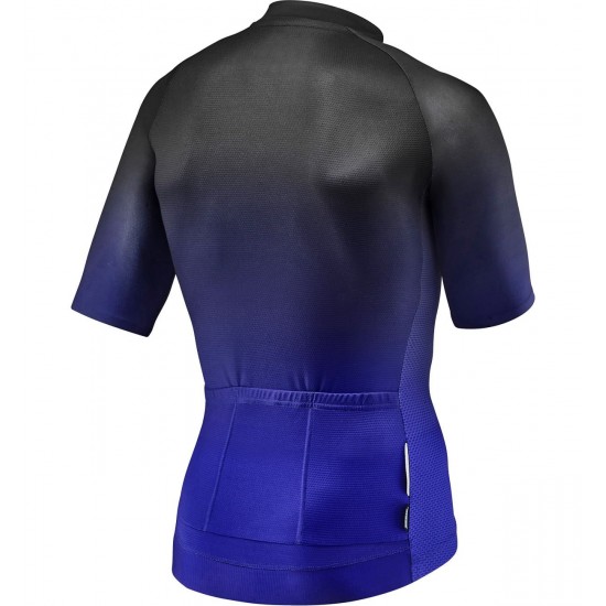 RACE DAY Radtrikot kurzarm schwarz/blau RACE DAY Radtrikot kurzarm schwarz/blau
