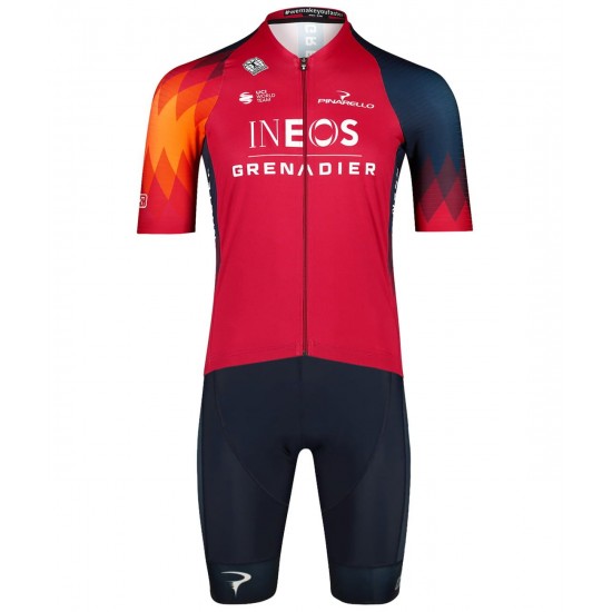 INEOS GRENADIERS 2023 Set (ICON Radtrikot+ICON Trägerhose)-Radsport-Profi-Team INEOS GRENADIERS 2023 Set (ICON Radtrikot+ICON Trägerhose)-Radsport-Profi-Team