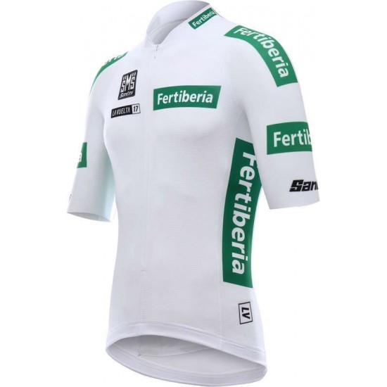 La Vuelta 2017 MAGLIA COMBINADA (weiß) Kurzarmtrikot-Radsport La Vuelta 2017 MAGLIA COMBINADA (weiß) Kurzarmtrikot-Radsport