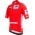 La Vuelta 2021 MAGLIA ROJO (rot) Radtrikot kurzarm