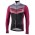 Asfalto Jkt Fahrrad Winterjacke schwarz/rot/grau