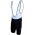 Übergröße Cocis 2 Serie 2.1M Radsport-Trägerhose schwarz