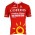 Cofidis 2008 Kurzarmtrikot mit kurzem Reißverschluss