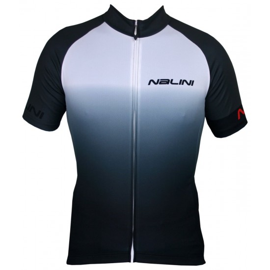 Übergröße Descent Jersey Radtrikot kurzarm anthrazit/weiß