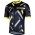 DISCESA 2.0 Radtrikot kurzarm schwarz/gelb