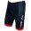 DYNAMITE Radhose kurz schwarz/rot