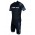 Radsport-Set (Radtrikot RUGBY+Trägerhose FIREBALL) schwarz