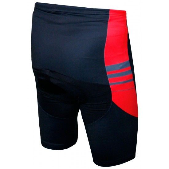 LIGHTNING Radhose kurz schwarz/rot LIGHTNING Radhose kurz schwarz/rot
