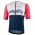 New Classica Radtrikot kurzarm blau/weiß