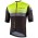 New Speed Radtrikot kurzarm schwarz/neongelb