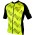 Übergröße PODIO 2.0 Radtrikot kurzarm gelb/schwarz