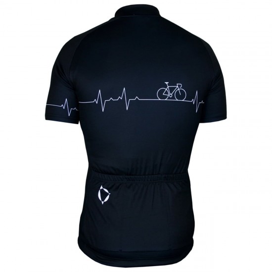 Radsport-Set (Radtrikot Pulse Jersey+Trägerhose Fireball) schwarz Radsport-Set (Radtrikot Pulse Jersey+Trägerhose Fireball) schwarz