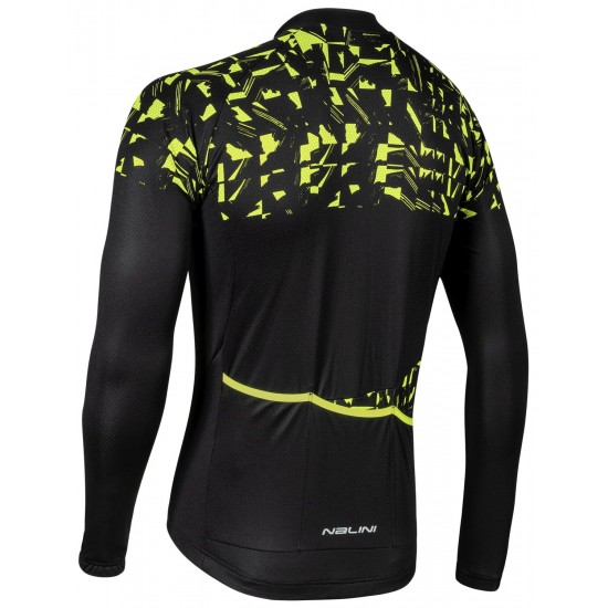 PYONGCHANG 2018 Radtrikot langarm schwarz/gelb (E20-4000) PYONGCHANG 2018 Radtrikot langarm schwarz/gelb (E20-4000)