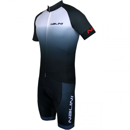 Radsport-Set (Radtrikot Descent Jersey+Radhose Dynamite) schwarz/weiß Radsport-Set (Radtrikot Descent Jersey+Radhose Dynamite) schwarz/weiß