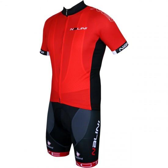 Radsport-Set (Radtrikot Native Jersey+Trägerhose Zubene1) rot/schwarz Radsport-Set (Radtrikot Native Jersey+Trägerhose Zubene1) rot/schwarz
