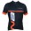 Rebel Jersey Radtrikot kurzarm schwarz/anthrazit