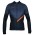 REVENGE Radtrikot langarm schwarz/anthrazit