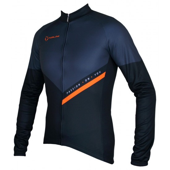 REVENGE Radtrikot langarm schwarz/anthrazit REVENGE Radtrikot langarm schwarz/anthrazit