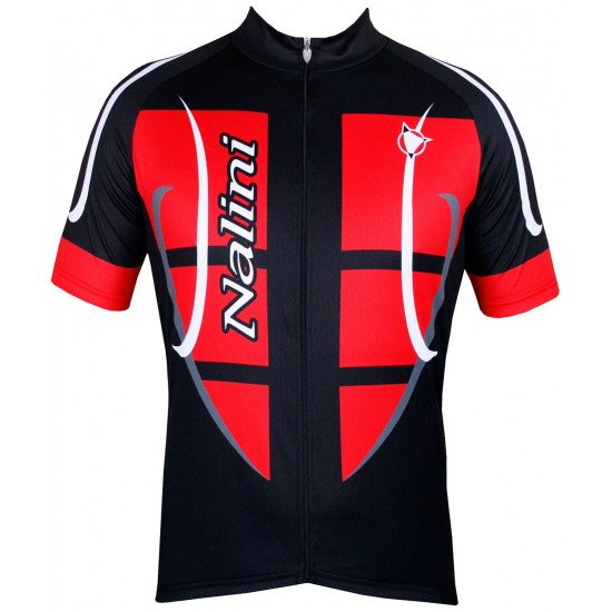 STEEL JERSEY Radtrikot kurzarm schwarz/rot STEEL JERSEY Radtrikot kurzarm schwarz/rot