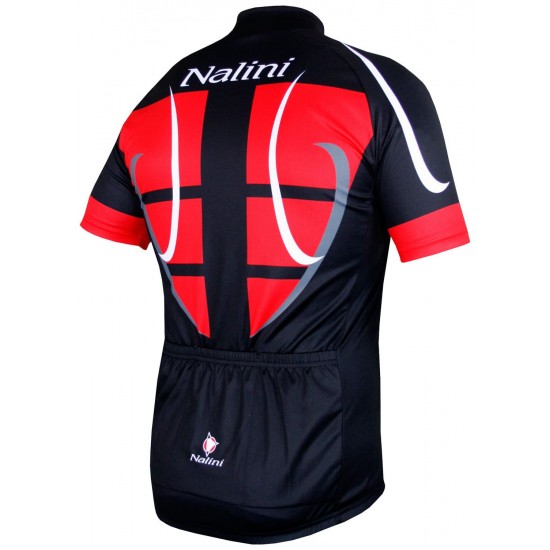 STEEL JERSEY Radtrikot kurzarm schwarz/rot STEEL JERSEY Radtrikot kurzarm schwarz/rot
