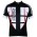 Übergröße STEEL JERSEY Radtrikot kurzarm schwarz/weiß
