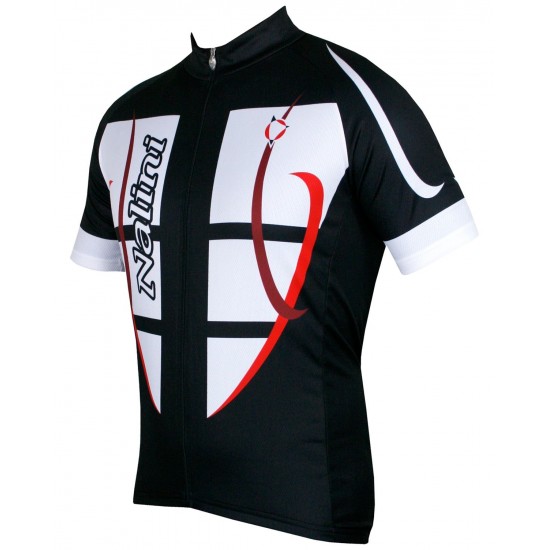 STEEL JERSEY Radtrikot kurzarm schwarz/weiß STEEL JERSEY Radtrikot kurzarm schwarz/weiß