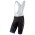 VILLAGGIO Trägerhose kurz schwarz/blau