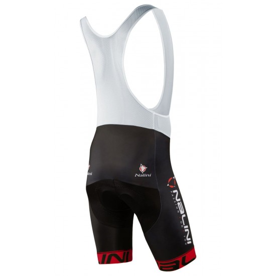 VILLAGGIO Trägerhose kurz schwarz/rot VILLAGGIO Trägerhose kurz schwarz/rot