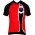 PRO CHIARO Kompressions-Kurzarmtrikot rot