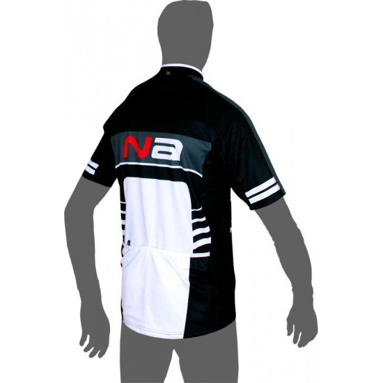 PRO PHANTOM MTB-Kurzarmtrikot weiß/schwarz PRO PHANTOM MTB-Kurzarmtrikot weiß/schwarz