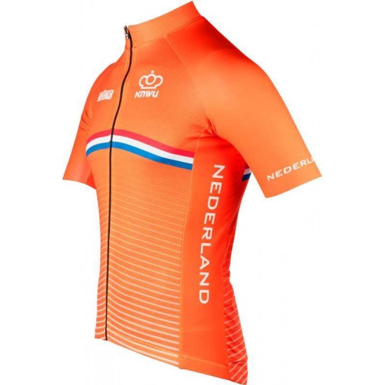 NIEDERLANDE 2022 Set (Radtrikot kurzarm+Trägerhose)-Radsport-National-Team NIEDERLANDE 2022 Set (Radtrikot kurzarm+Trägerhose)-Radsport-National-Team