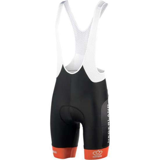 NIEDERLANDE 2022 Trägerhose kurz-Radsport-National-Team NIEDERLANDE 2022 Trägerhose kurz-Radsport-National-Team