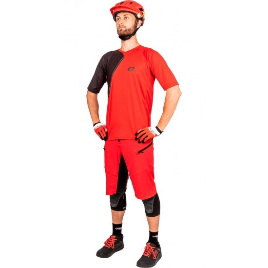 PIN IT Radtrikot kurzarm MTB/Freeride rot/schwarz PIN IT Radtrikot kurzarm MTB/Freeride rot/schwarz