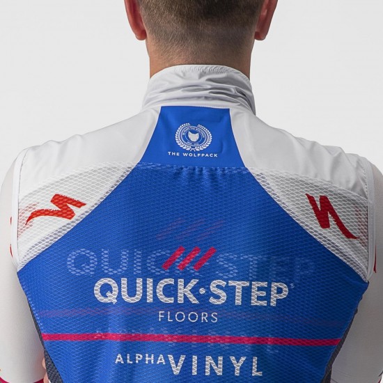 Quick Step-Alpha Vinyl 2022 PRO LIGHT Fahrradweste-Radsport-Profi-Team Quick Step-Alpha Vinyl 2022 PRO LIGHT Fahrradweste-Radsport-Profi-Team