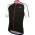 ATTACK Radtrikot kurzarm schwarz/weiß