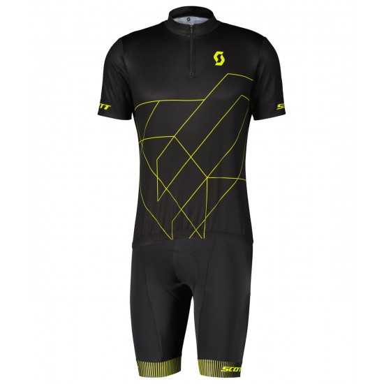 RC TEAM 20 Radsport-Set (Kurzarmtrikot+Radhose) schwarz/gelb RC TEAM 20 Radsport-Set (Kurzarmtrikot+Radhose) schwarz/gelb