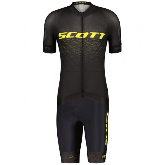 RC PRO Radsport-Set (Kurzarmtrikot+Trägerhose) schwarz/gelb RC PRO Radsport-Set (Kurzarmtrikot+Trägerhose) schwarz/gelb