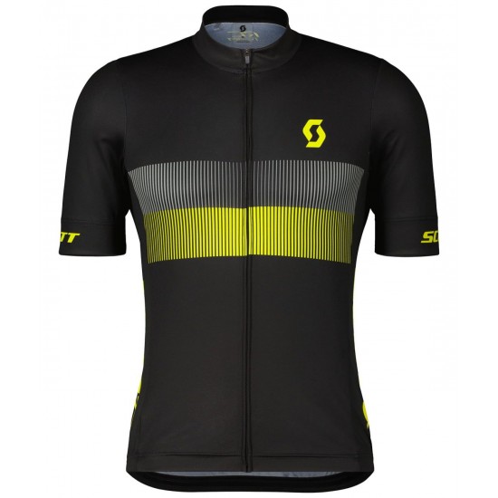RC TEAM 10 Radsport-Set (Kurzarmtrikot+Trägerhose) schwarz/gelb RC TEAM 10 Radsport-Set (Kurzarmtrikot+Trägerhose) schwarz/gelb