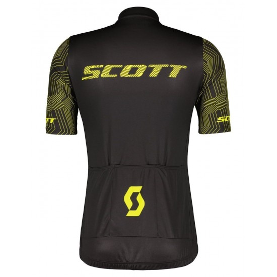 RC TEAM 10 Radtrikot kurzarm schwarz/gelb RC TEAM 10 Radtrikot kurzarm schwarz/gelb