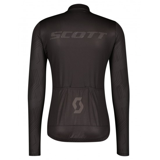 RC TEAM 10 Radtrikot langarm schwarz/dunkelgrau RC TEAM 10 Radtrikot langarm schwarz/dunkelgrau