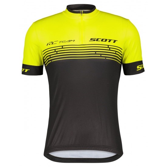 RC TEAM 20 Radtrikot kurzarm schwarz/gelb