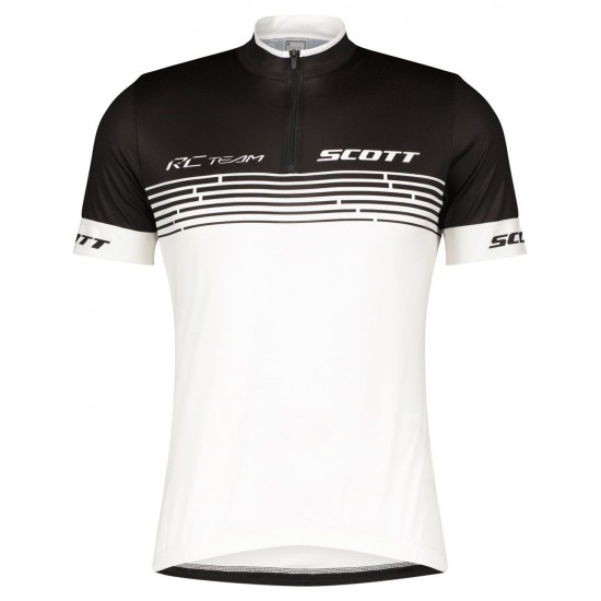 RC TEAM 20 Radtrikot kurzarm weiß/schwarz