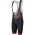 RC TEAM Trägerhose kurz schwarz/rot