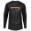 TRAIL TUNED Radtrikot MTB/Freeride langarm schwarz