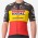 Soudal Quick-Step belgischer Meister 2023 Competizione Radtrikot kurzarm-Radsport-Profi-Team