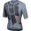 BOMBER Radtrikot kurzarm zement/anthrazit