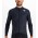 Checkmate Thermal Radtrikot langarm schwarz/blau