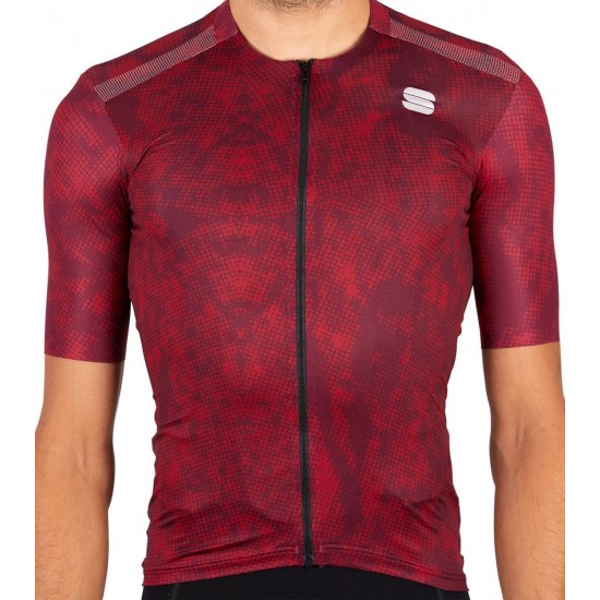 ESCAPE SUPERGIARA Radtrikot kurzarm weinrot ESCAPE SUPERGIARA Radtrikot kurzarm weinrot