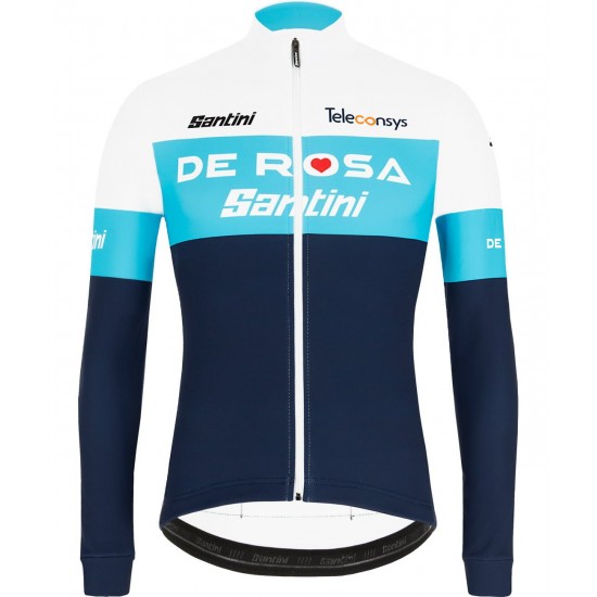 Team De Rosa 2021 Radtrikot langarm-Radsport-Profi-Team Team De Rosa 2021 Radtrikot langarm-Radsport-Profi-Team